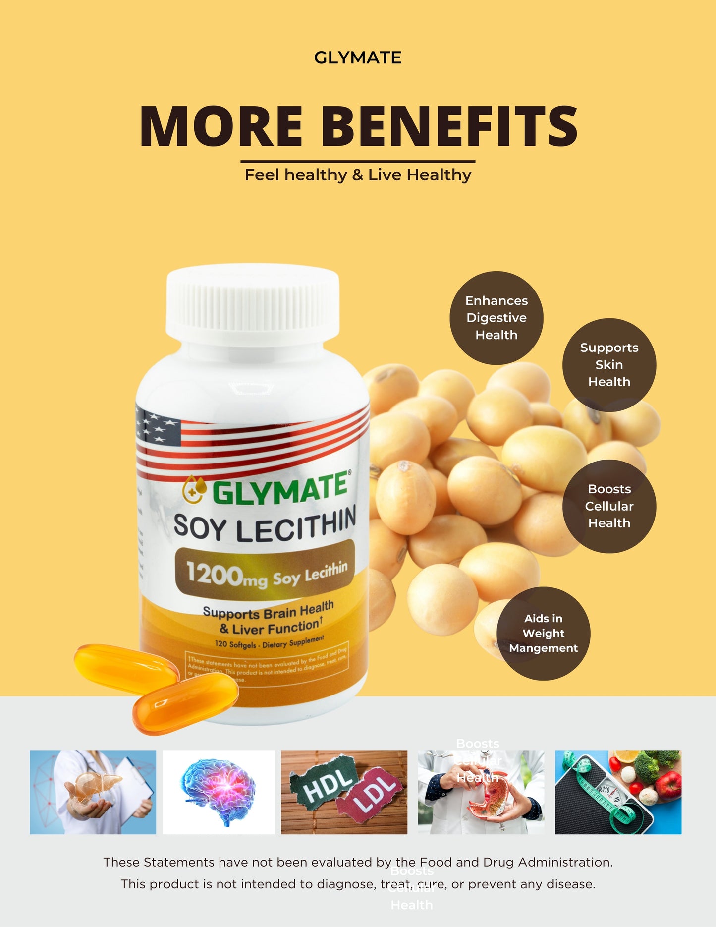 Soy Lecithin 1200mg