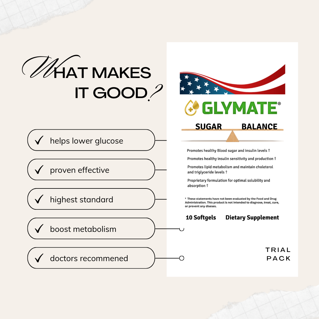 Glymate Sugar Balance (10-softgel Trial Pack)